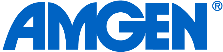 amgen logo blue