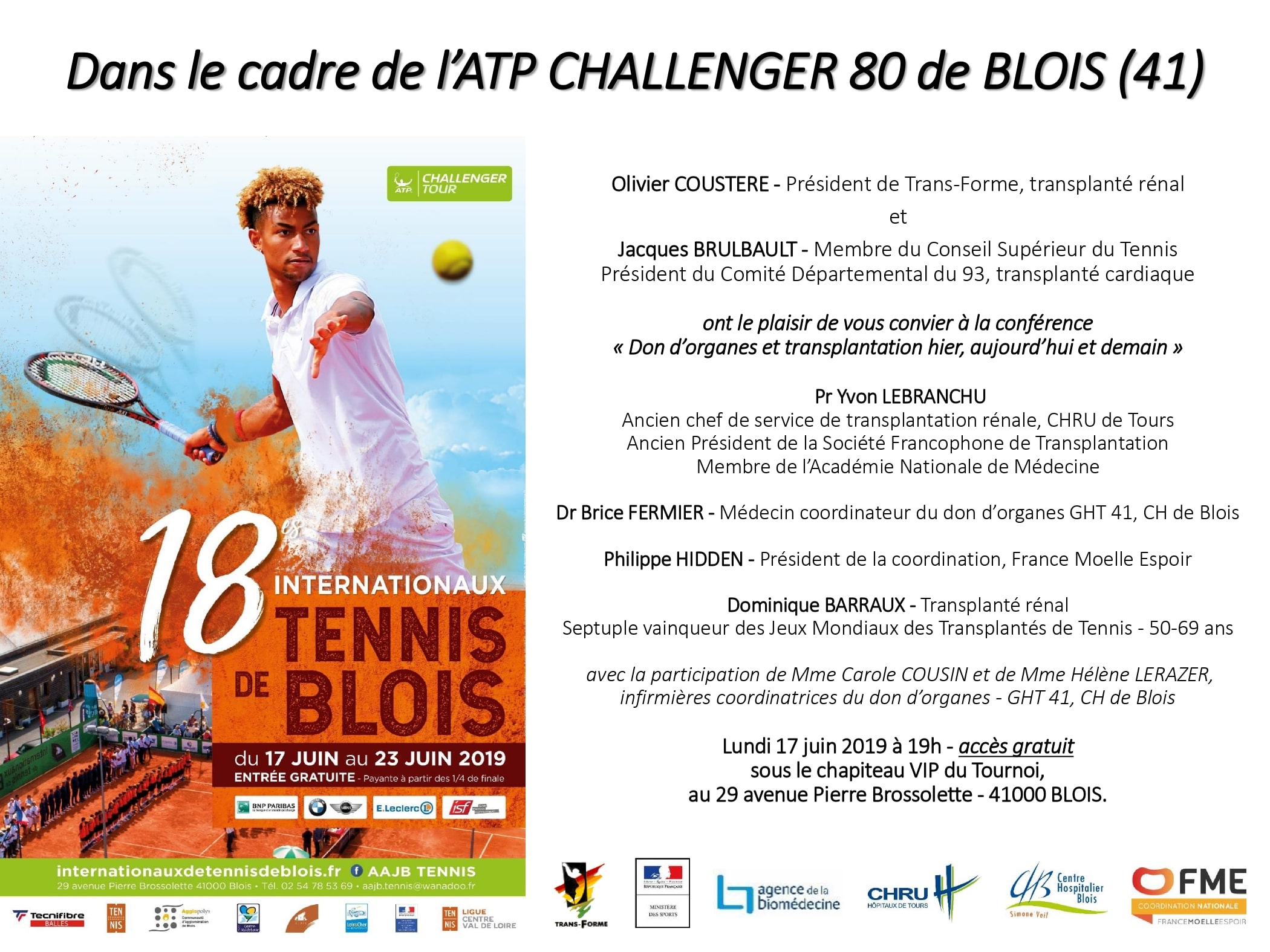 Invitation Conférence Dons dorganes et Transplantation ATP Challenger 80 Blois 2019 page 0001 min