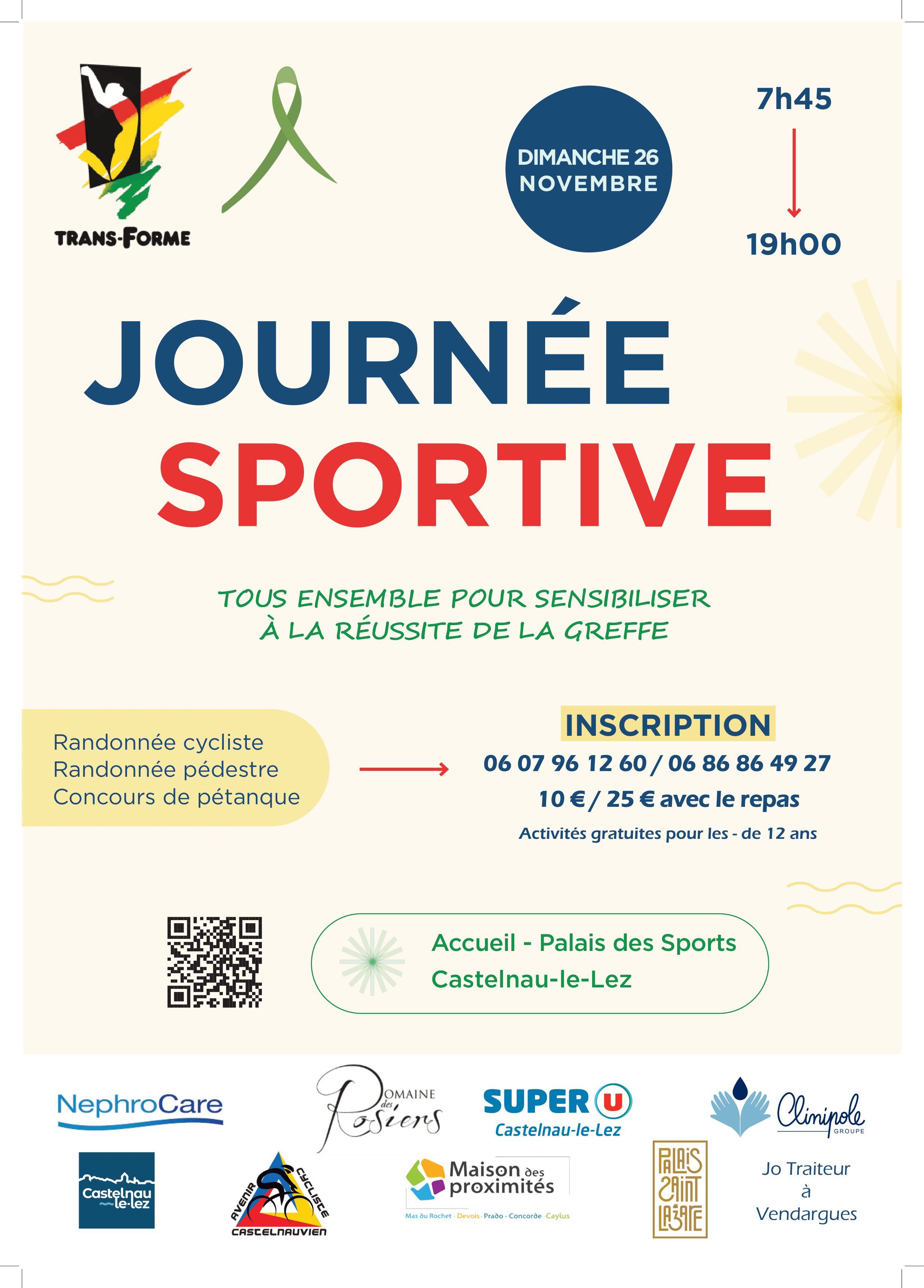 Affiche CDP A3 Journée Sportive FAB 1